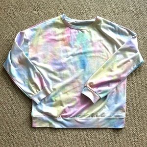 Tie-Dye Long Sleeve Top